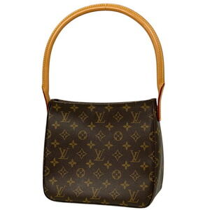 Louis Vuitton Looping Shoulder Bag Monogram Brown